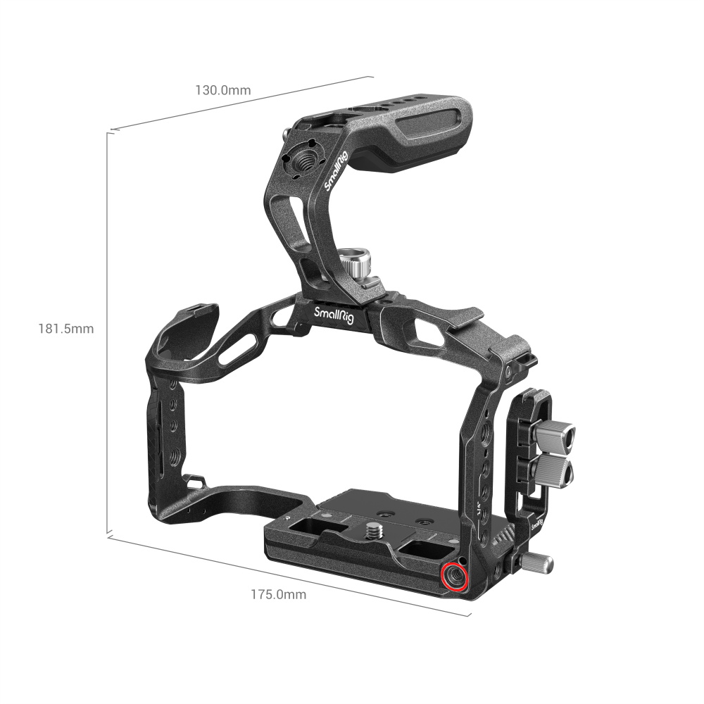 SmallRig “Black Mamba” Handheld Kit za Canon EOS R5 C 3891 - 3